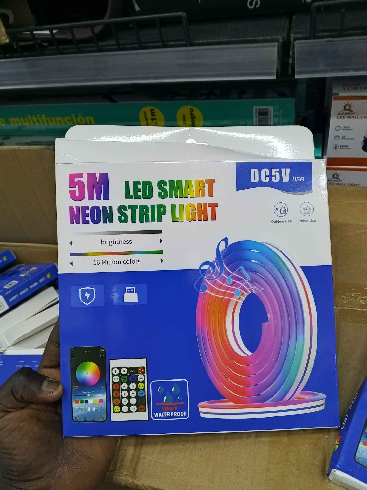 led