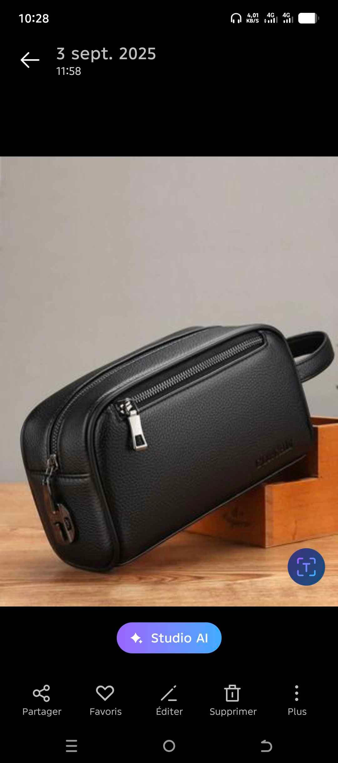 sac en simili cuir
