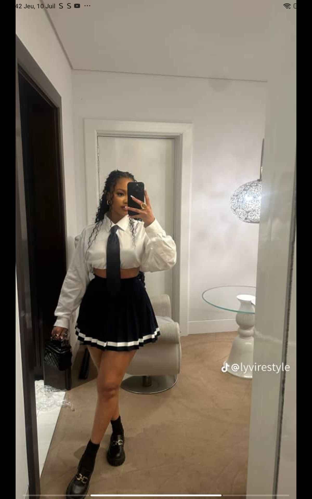 chemise et cravate