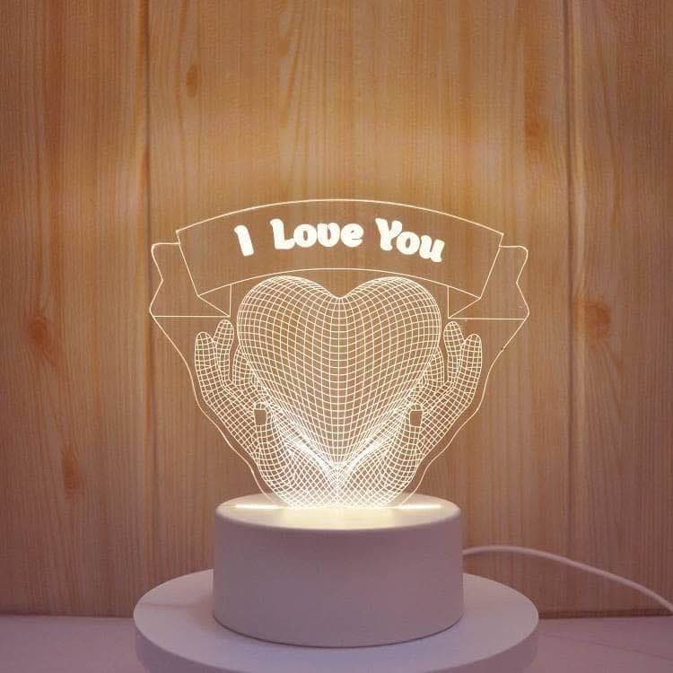 Veilleuses LED Décoratives – Collection Amour