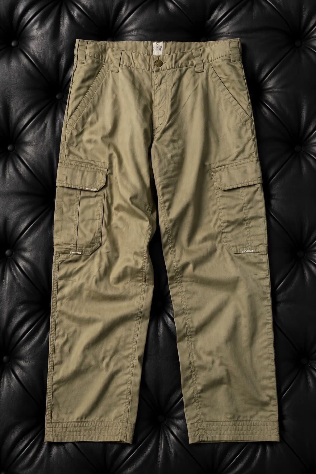 pantalon cargo vert