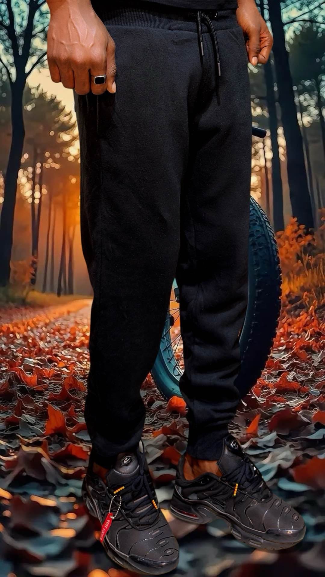 pantalon jogging noir