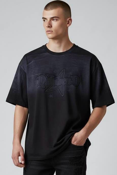 t-shirt noir stylé