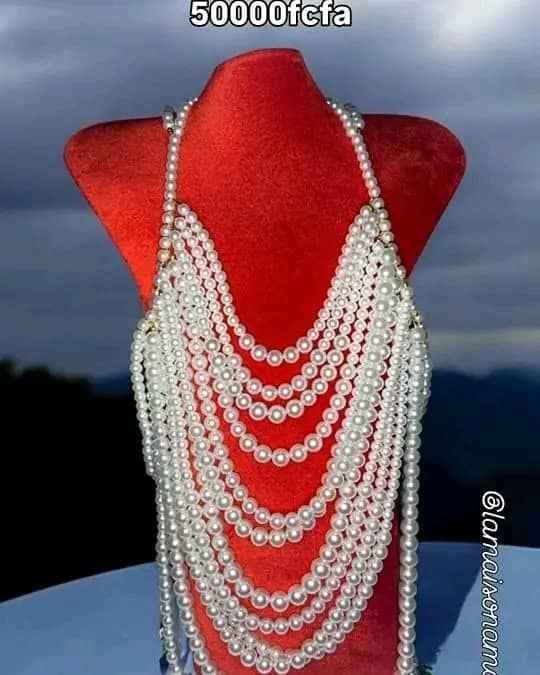 habit en perles 