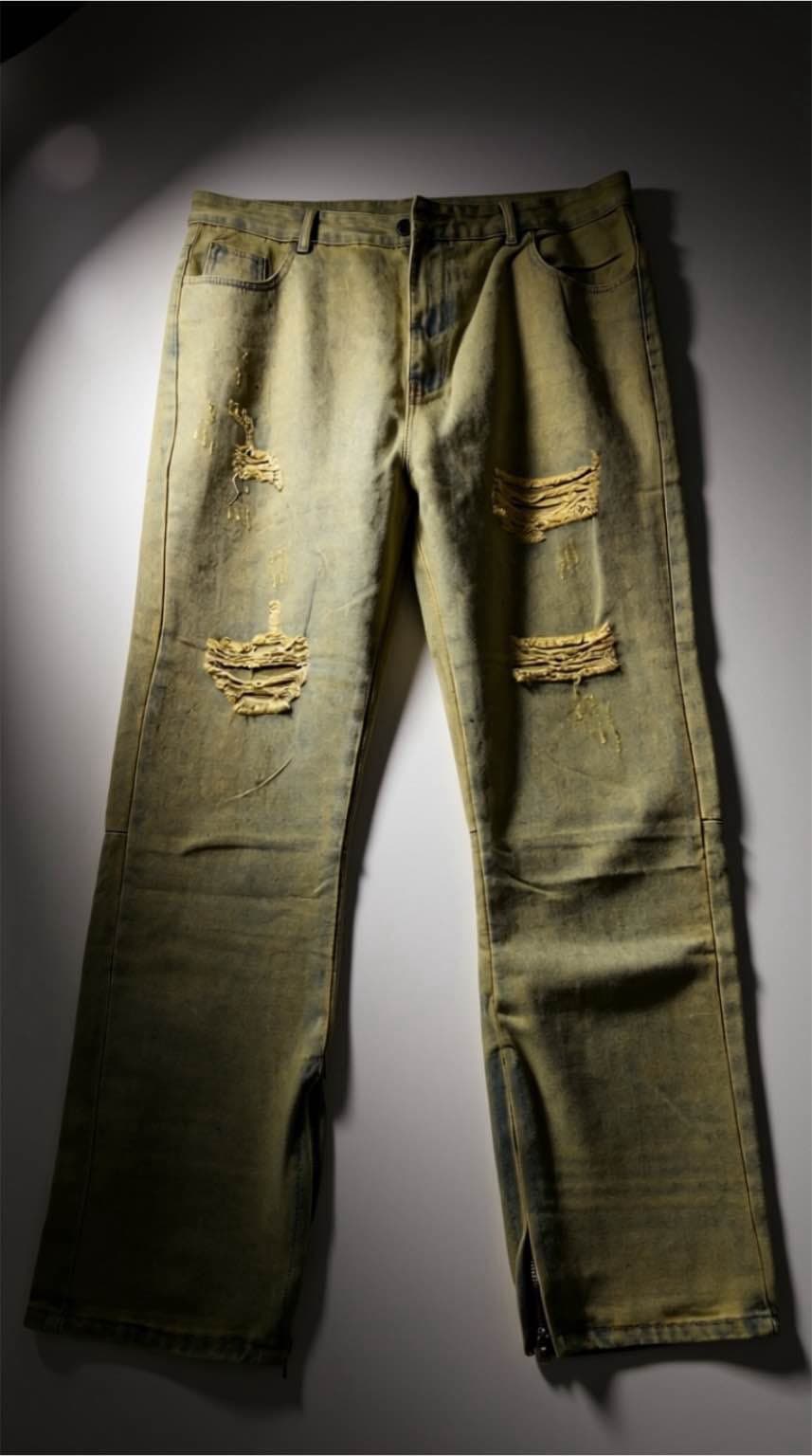 pantalon jean cargo stylé