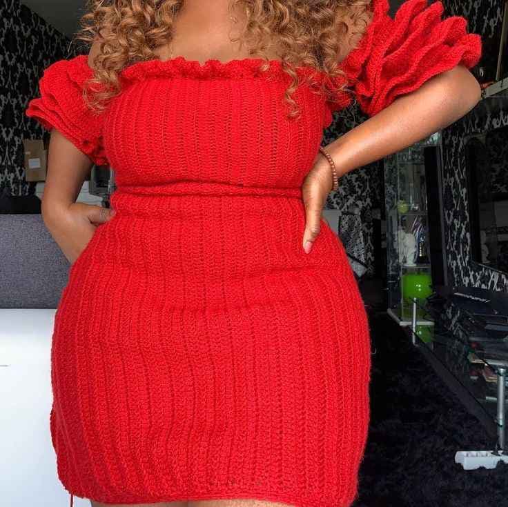 Robe au crochet