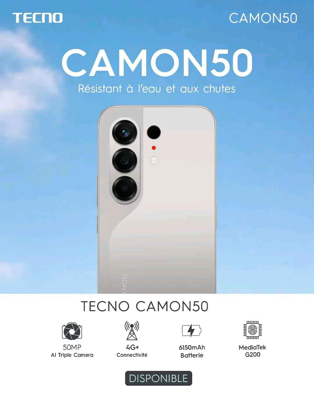 TECNO CAMON 50(256+16)