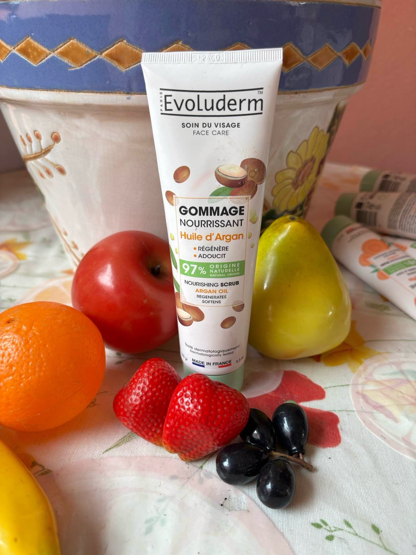 EVOLUDERM gommage nourrissant huile d’Argan