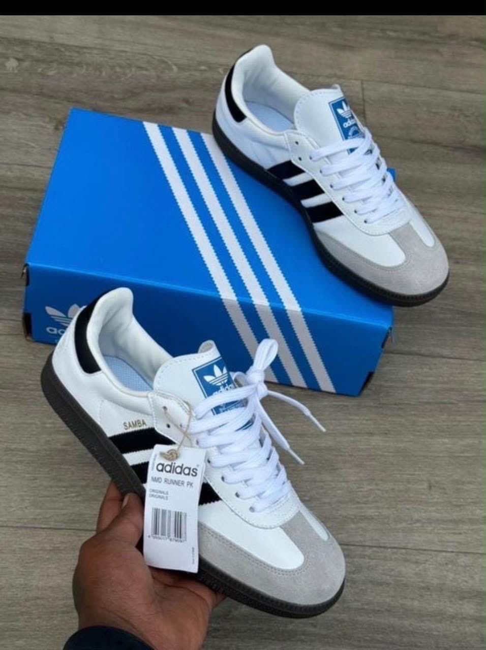 ADIDAS SAMBA BLANC NOIR