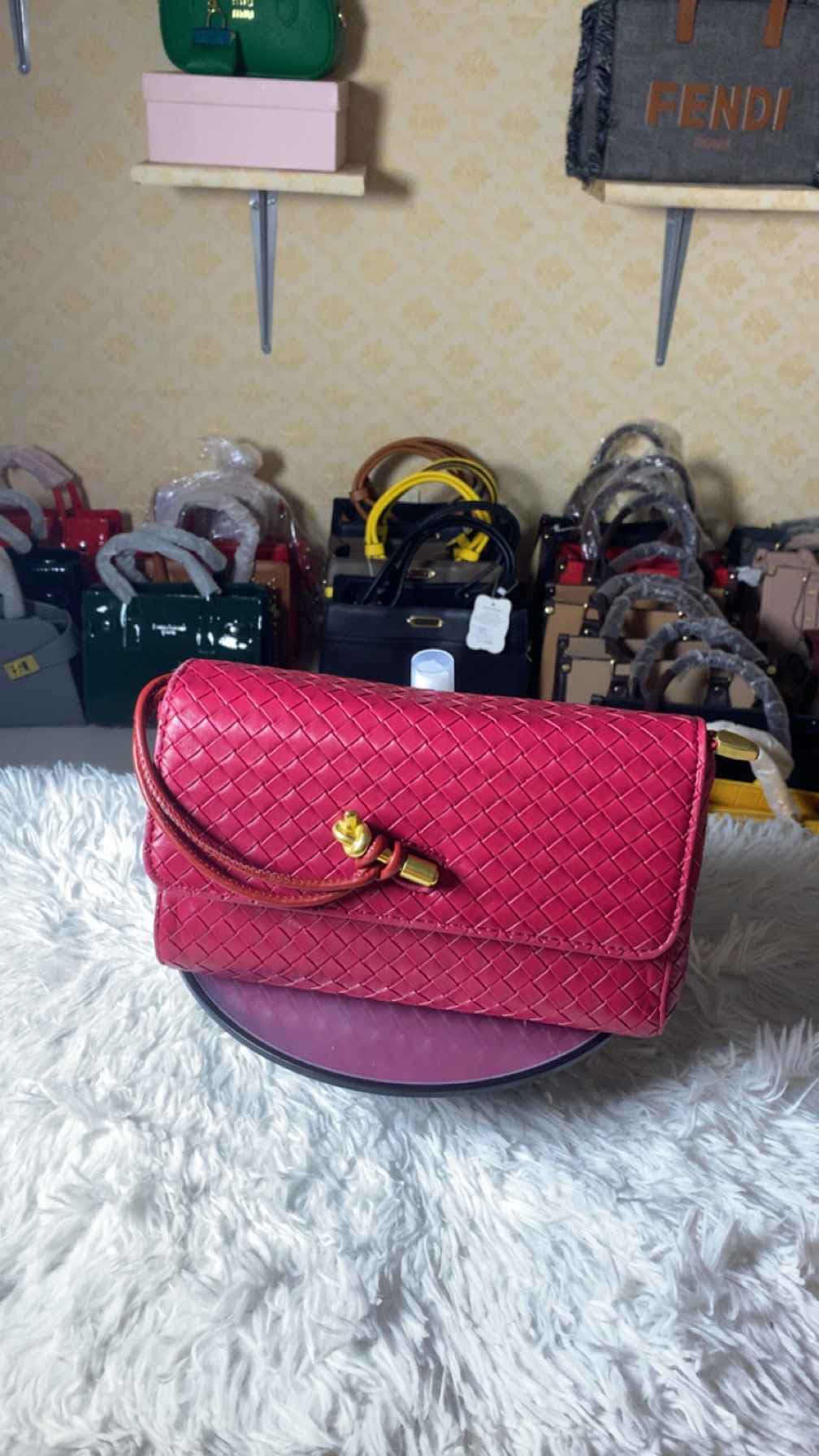 sac Bottega carré