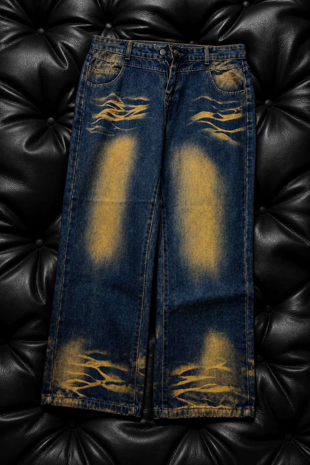 pantalon cargo jean robuste streetwear