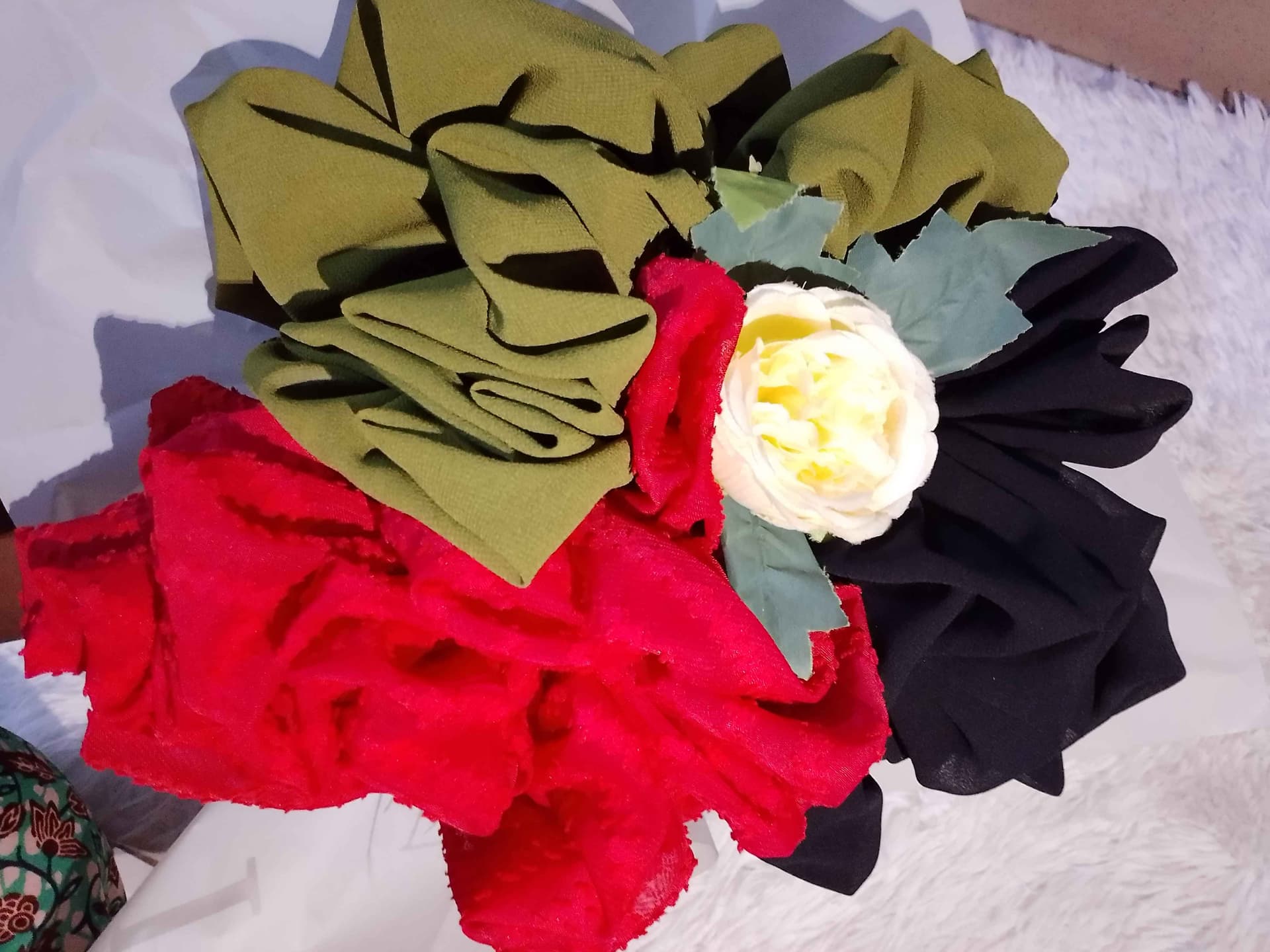 Bouquet de foulards