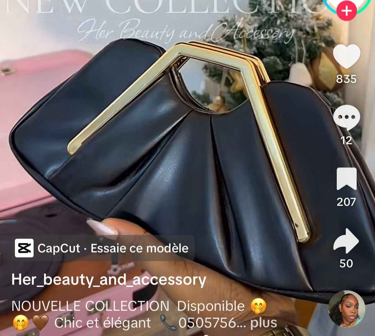pochette asymétrique 