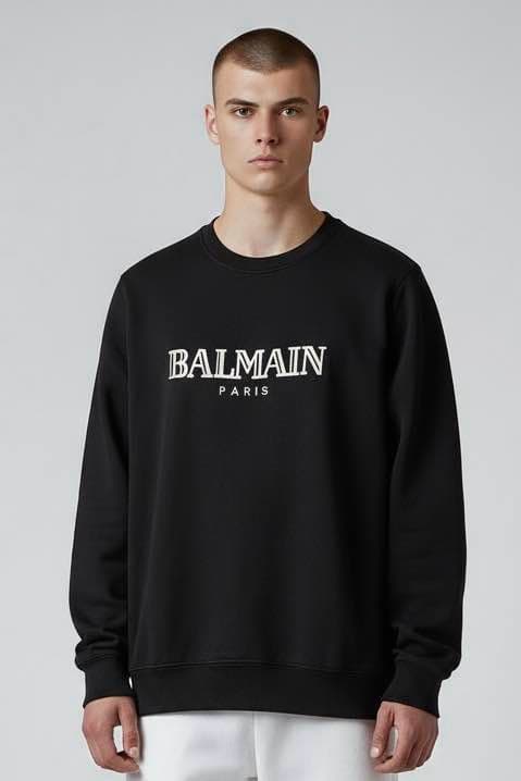 pull-over noir  BALMAIN