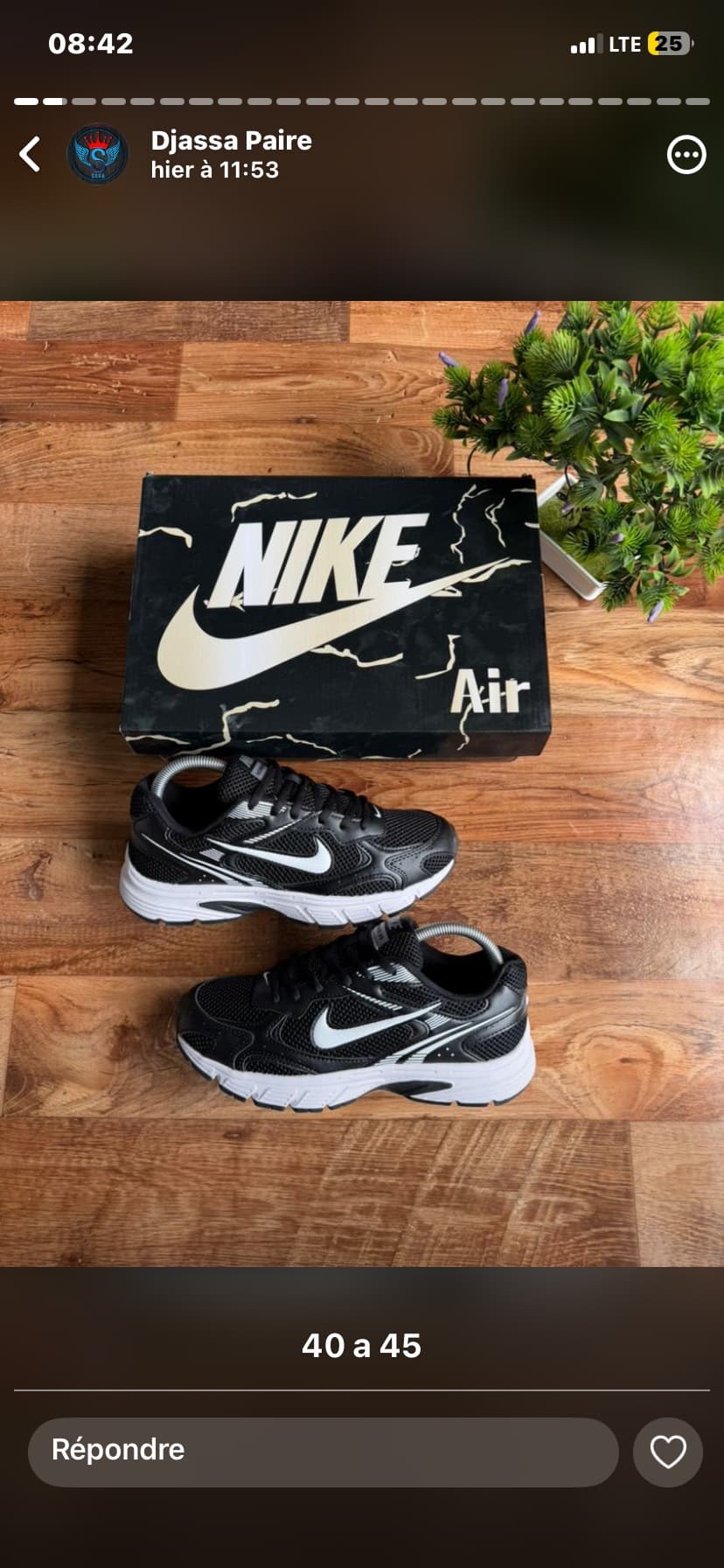 paire de baskets