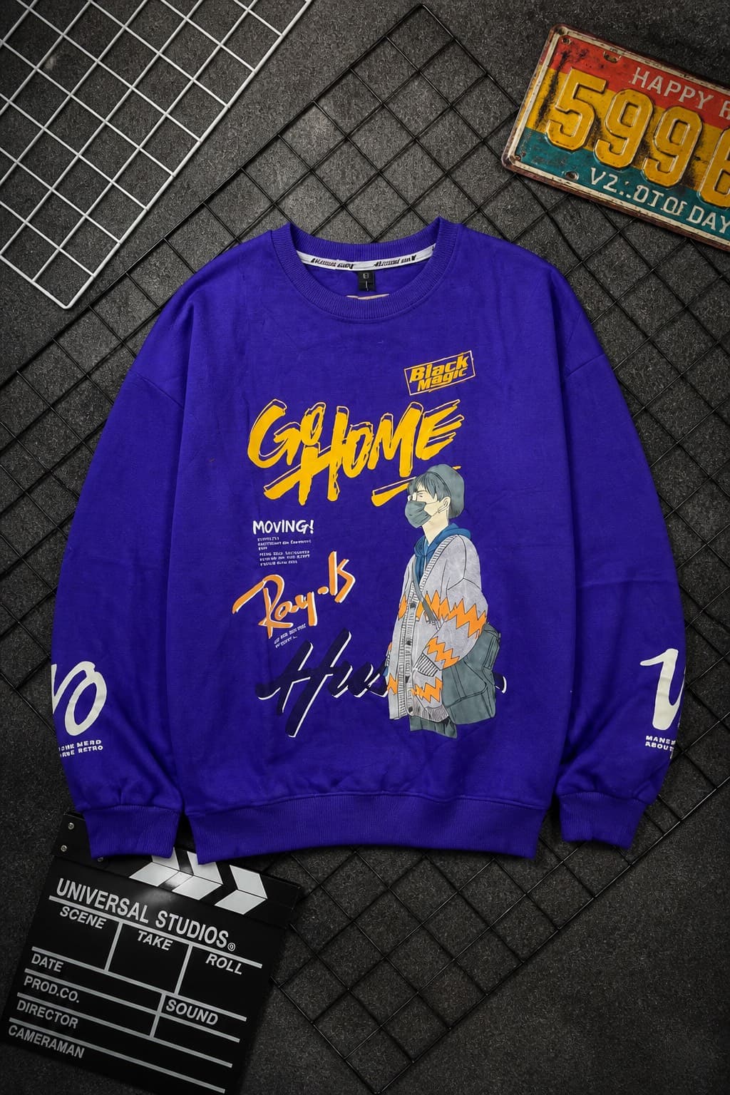 pull-over violet