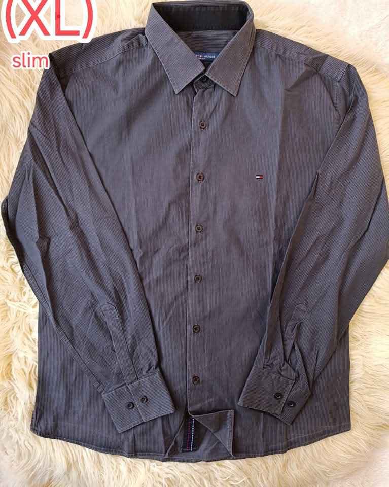 chemise TH grise , XL