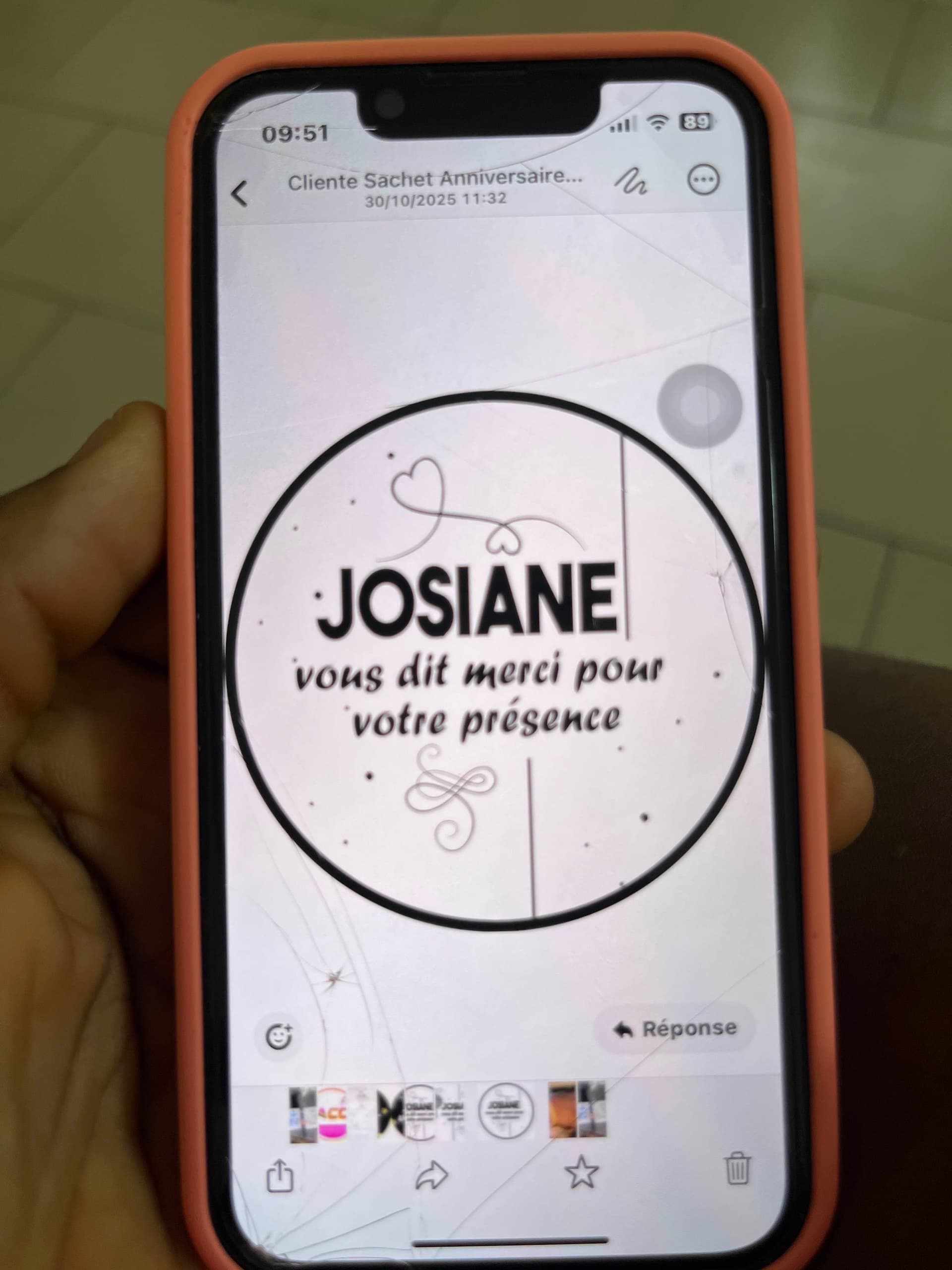 sachet Josiane