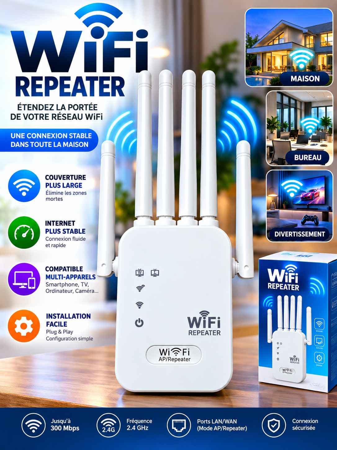 Repeteur WI-FI