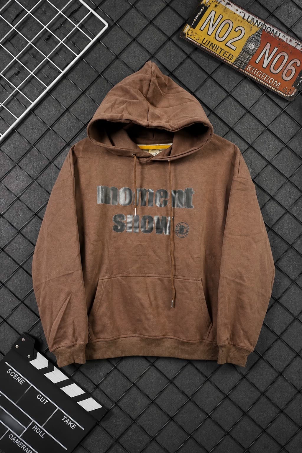 pull-over marron