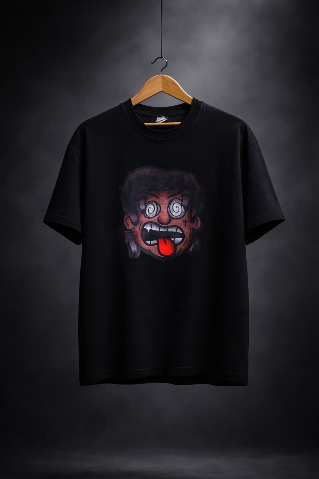 T-shirt noir streetwear