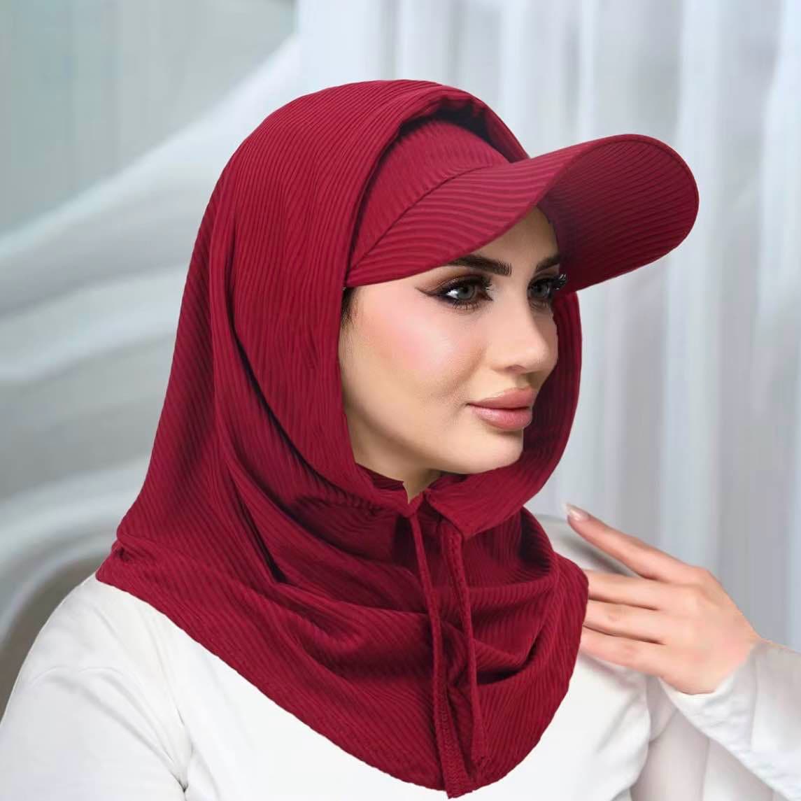 TURBAN COULEUR ROUGE
