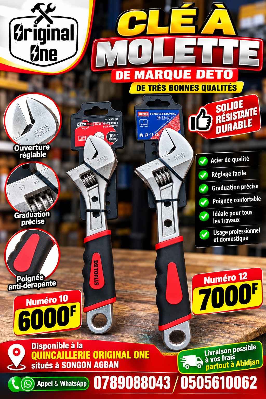 clé à molette