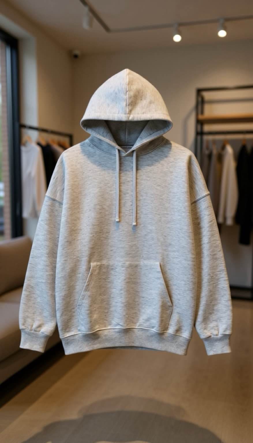 pull-over gris basique