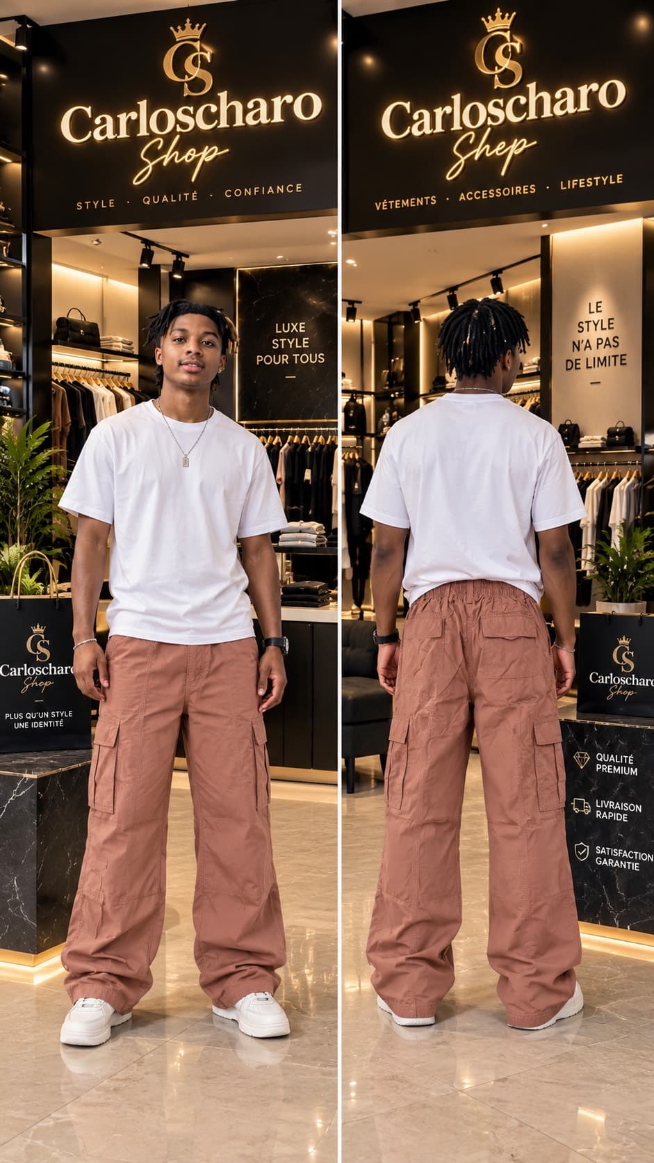 pantalon cargo