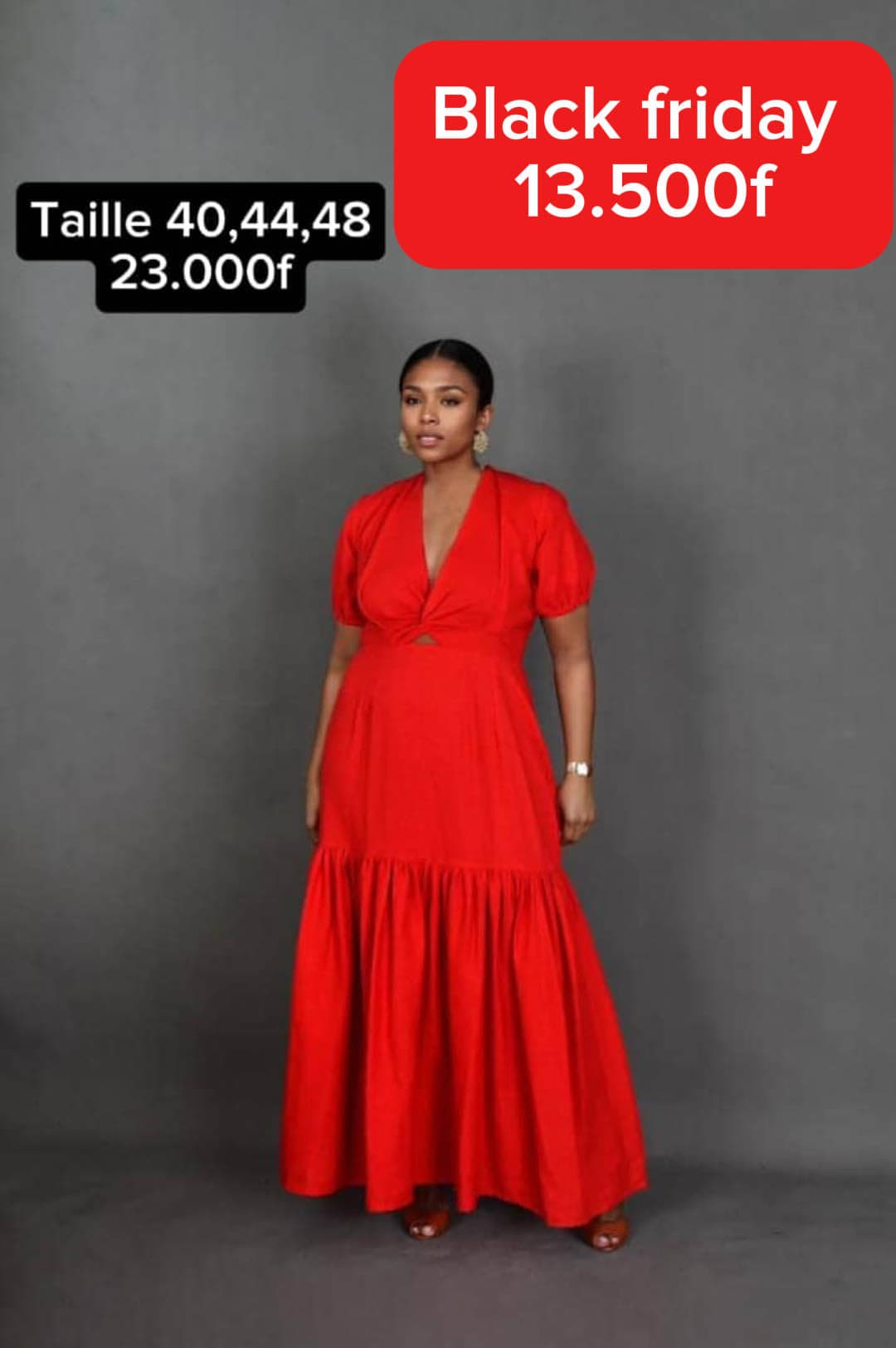zanzibar dress red
