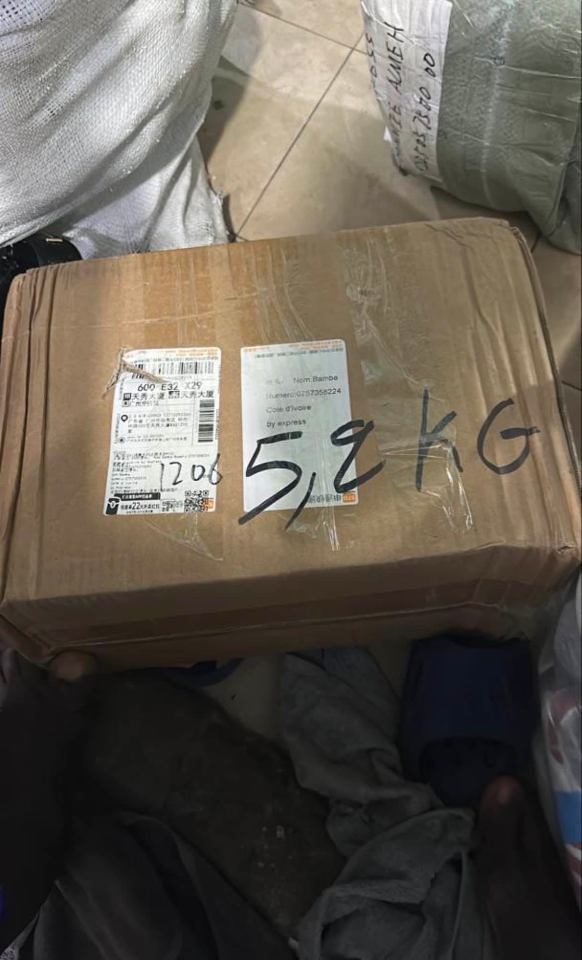 stock de tampon