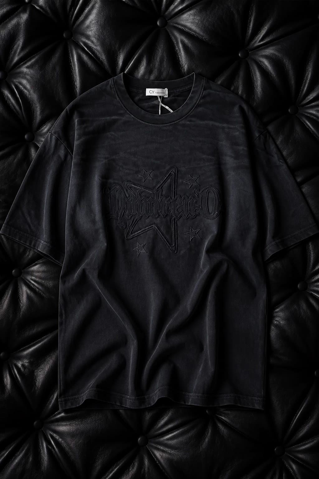T-shirt noir streetwear