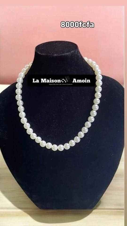 colliers en perles
