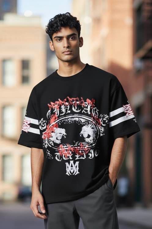 t-shirt noir streetwear