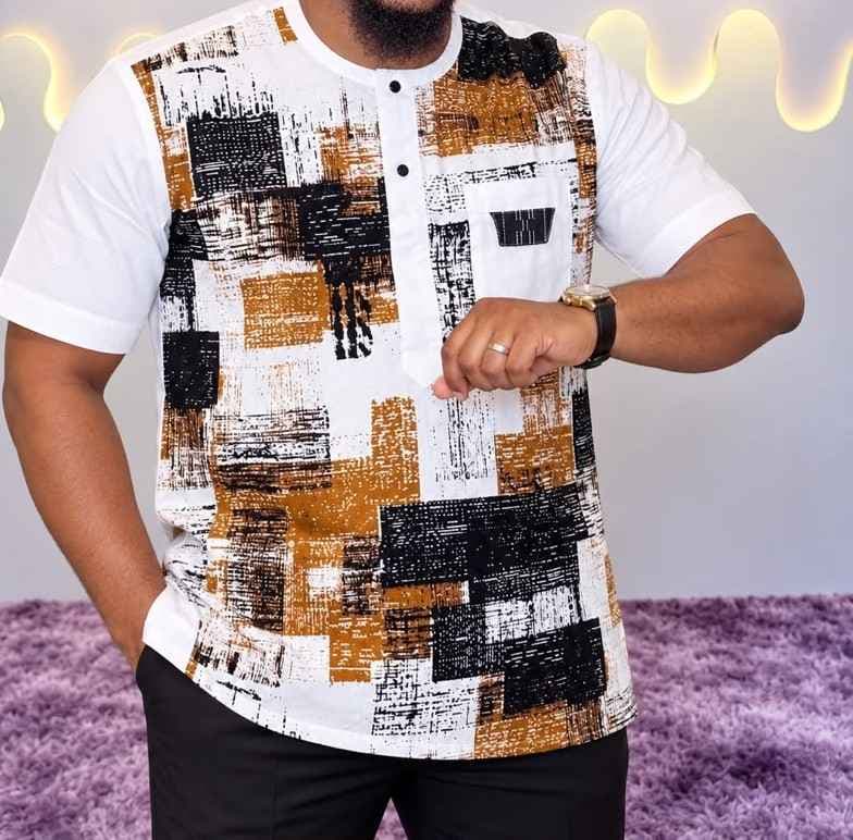 chemise lin cassé et coton
