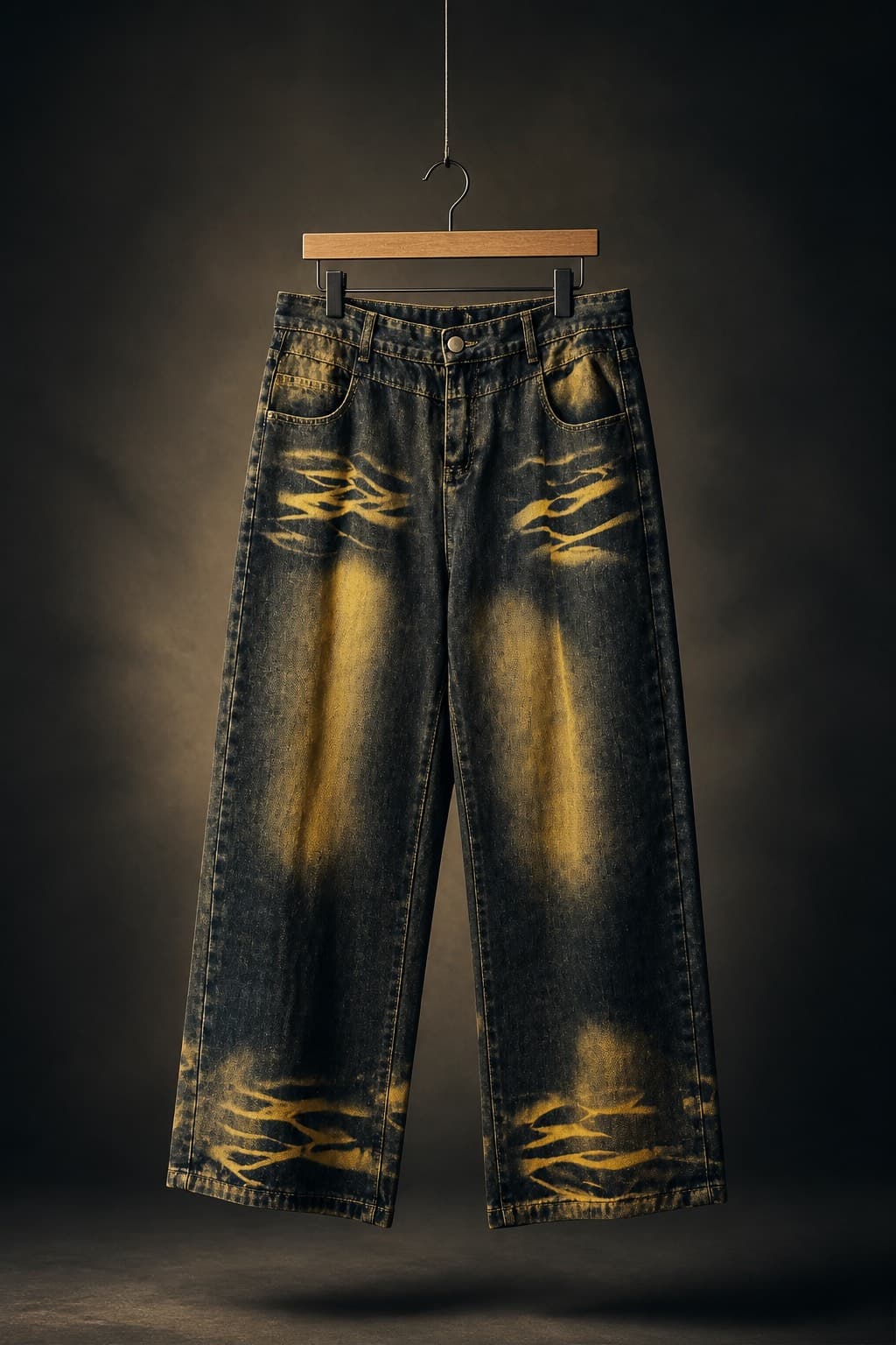 pantalon jean cargo gros bas