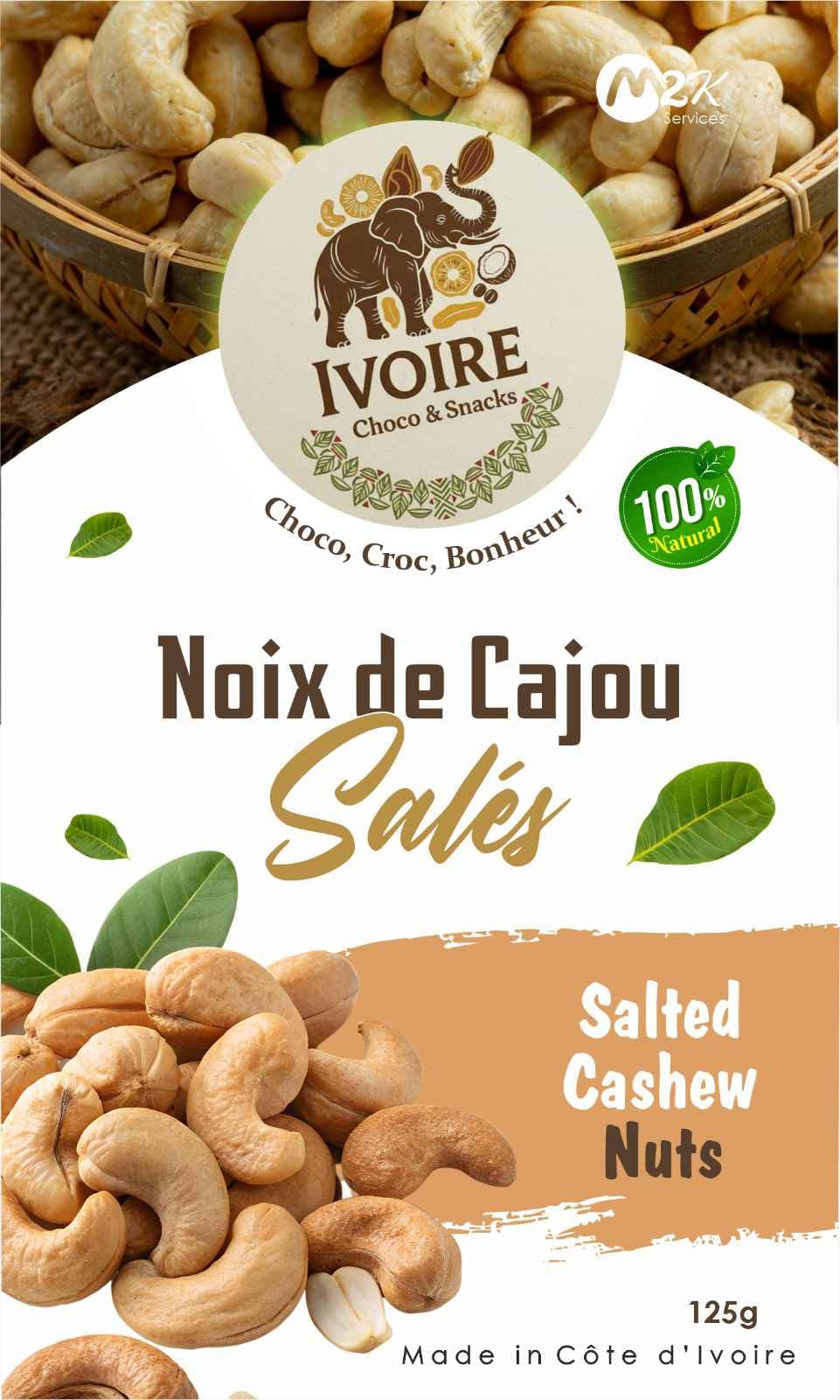 Noix de cajou Salés