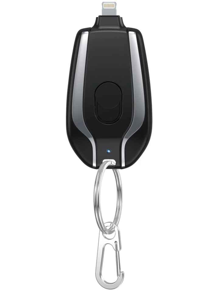 porte clé en power black/type C